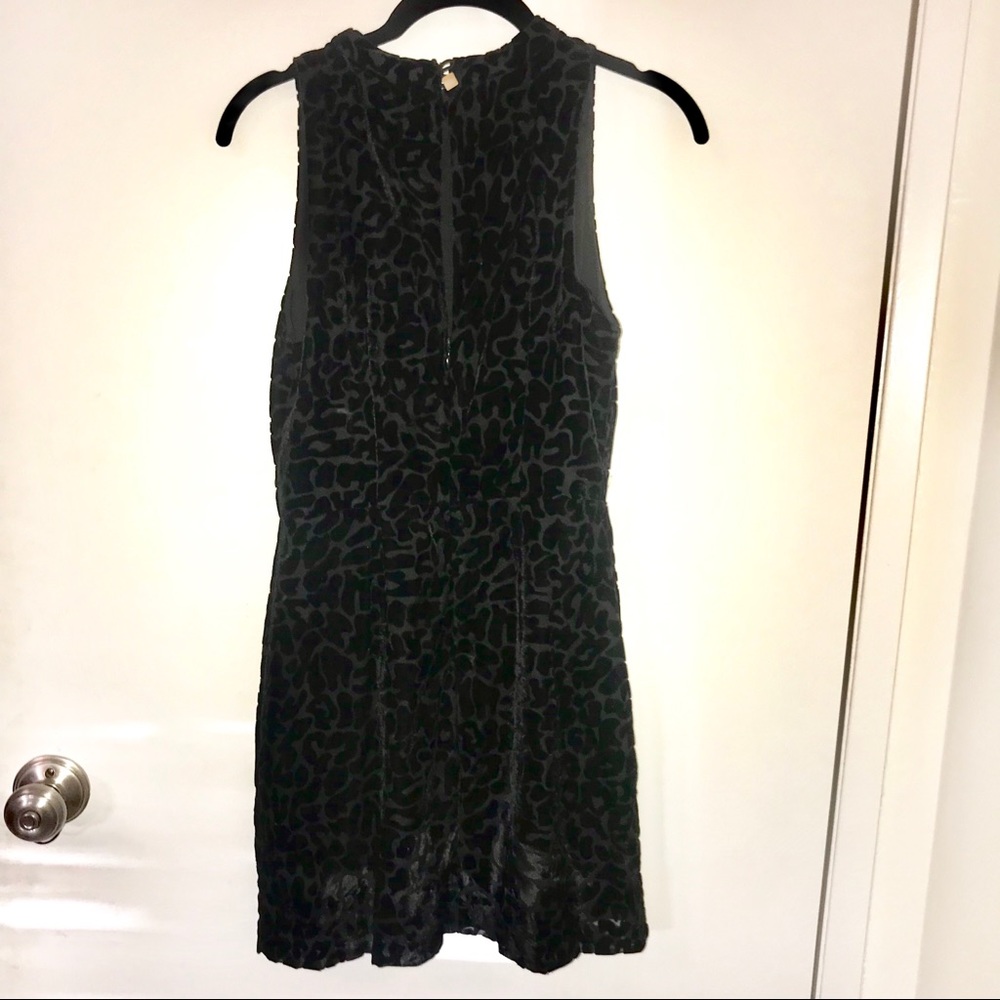 Dolce Vita Black Velvet Dress
